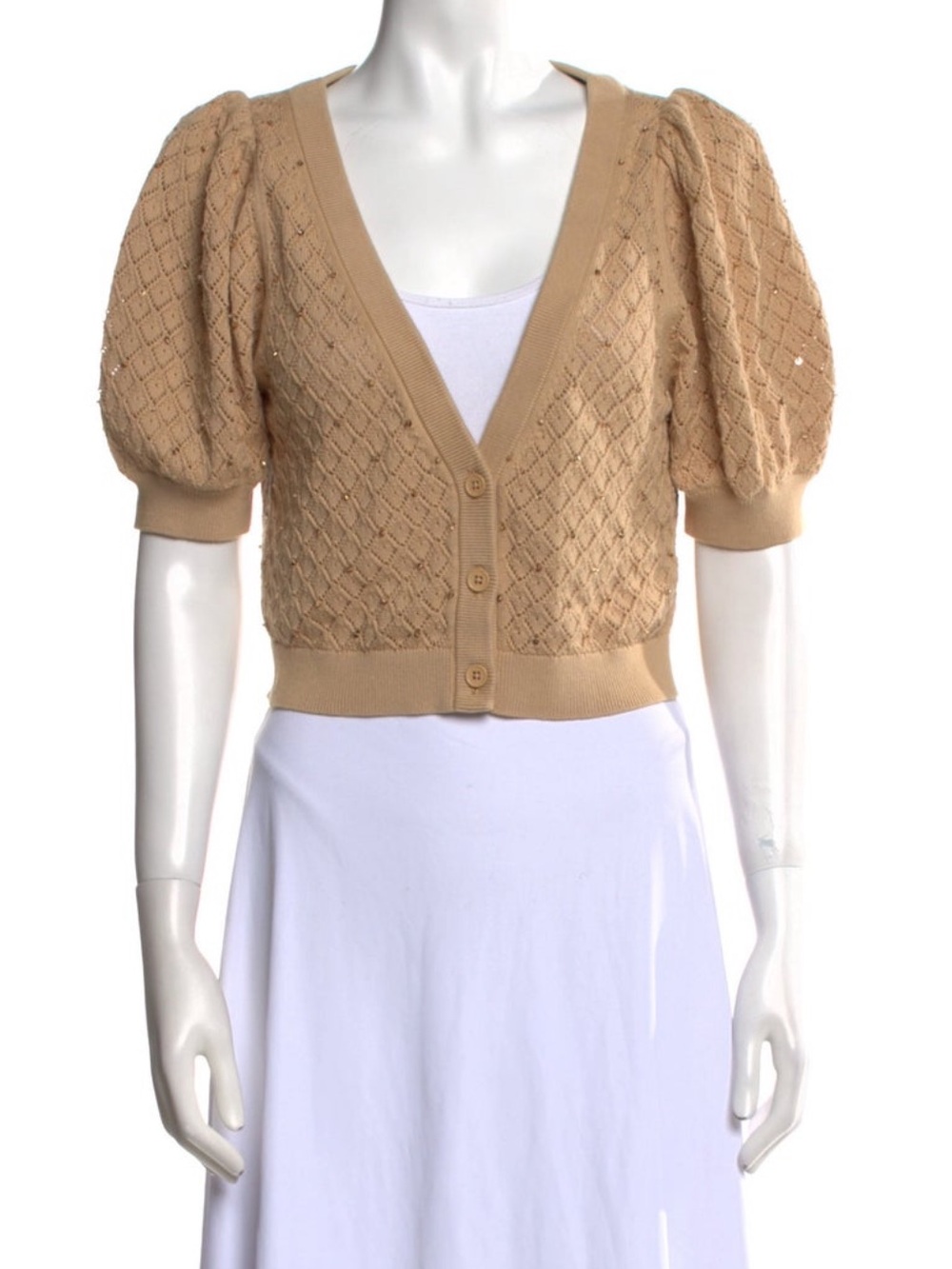 Alice + Olivia v neck sweater size large